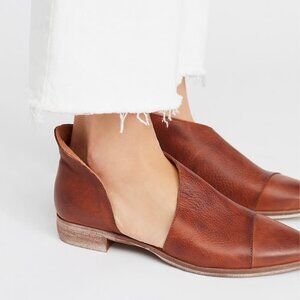 Free People Royale Flat brown shoes. Size 9.